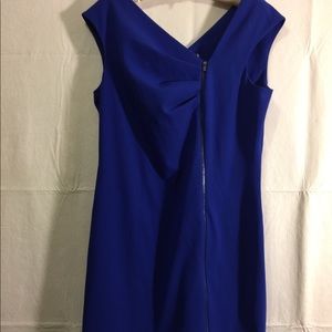 Calvin Klein royal blue ladies sheath dress sz12